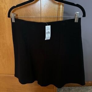 LOFT Black Mini Skirt for Casual and Work